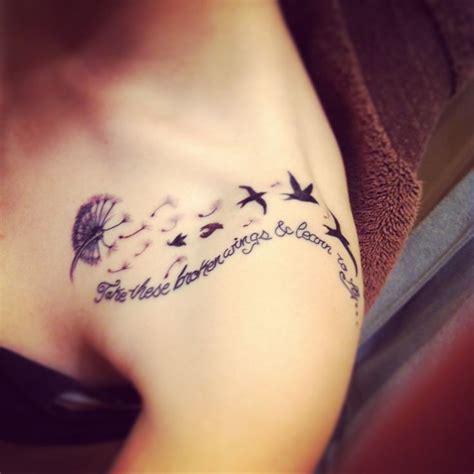 Take these broken wings and learn to fly tattoo meaning. "Take these broken wings & learn to fly..." #MyNewTattoo ...