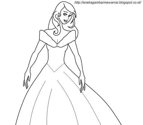 Gambar cara menggambar gaun putri. Sketsa Gambar Putri Disney - Contoh Gambar Mewarnai Kartun ...