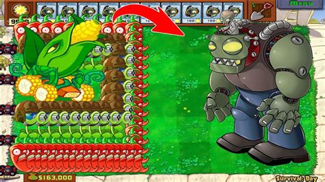 Learn how to draw gatling pea from plants vs zombies with our step by step drawing lessons. Plants vs Zombie Hack- 99 Gatling Pea Cob Cannon vs 999 Dr ...