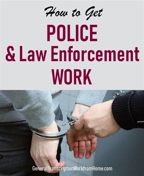 You don't need a full college degree to become a transcriptionist, but you do need some coursework. How to Become a Police & Law Enforcement Transcriptionist ...