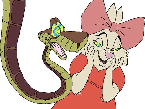 She can feel herself floating away.always floating, always obedient. Kaa and Sis Animation by BrainyxBat on DeviantArt
