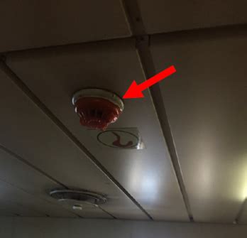 Since cigarette smoke no longer swirls in the hallways, today's detectors are designed with greater sensitivity so they can sense a developing fire as fast as possible. Plastic cover on smoke detector - IMCA