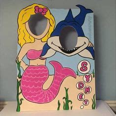 When i traveled to another world i was forced to be the princess of the city? Beach themed photo booth for kids! | Projects | Pinterest | Photo booth, Beach and Shark