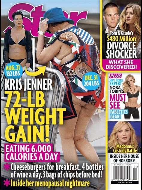 Rihanna weight gain legs measurements height body caribbean beauty fat loss heightline know better west chanel coast gains she need. Kris Jenner Fat: Menopause Causing Massive Weight Gain ...