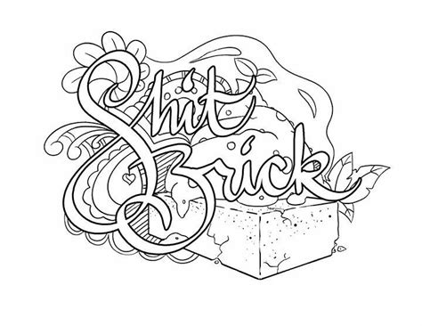 (f) another scat pic of my own collection 2020 shit is my true passion if you know what i mean. Shit Cuss Word Coloring Pages Coloring Pages