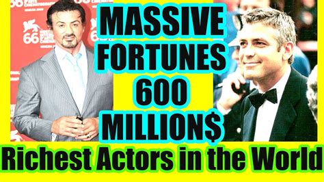 The world's billionaires is an annual ranking by documented net worth of the wealthiest billionaires in the world, compiled and published in march annually by the american business magazine forbes. 15 Richest Actors in The World 2020 - YouTube