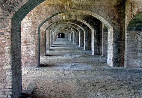 As you can see, the covered shelter is actually two stories. Gallery @ Ft Jefferson | The largest masonry construction ...