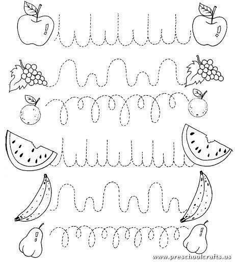 Personalize it and then click print. Trace the Dotted Lines Worksheets for Kids - Preschool and Kindergarten | Preschool worksheets ...