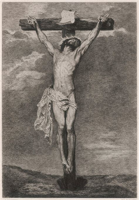 Jesus carrying cross illustrations & vectors. Jesus In Agony On The Cross Drawing by Mary Evans Picture ...