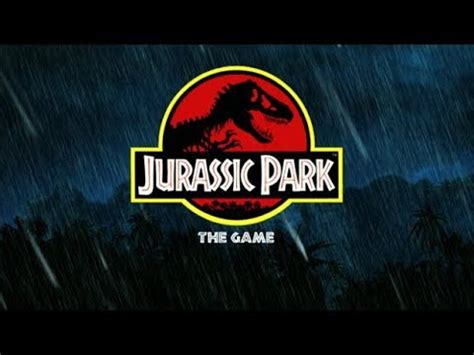 The game as an actual game. JURASSIC PARK THE GAME XBOX ONE X GAMEPLAY PART 1 - YouTube