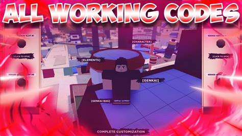 Open character customization area (edit area). *NEW*ALL CURRENT WORKING CODES ON SHINOBI LIFE 2!|FREE ...