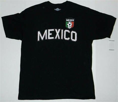 The mexico national football team (spanish: Mexico Futbol Soccer Flag Logo Tee shirt New - T-Shirts ...