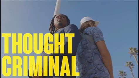 Watch the official music video on youtube. Thought Criminal - Patriot J & An0maly - YouTube
