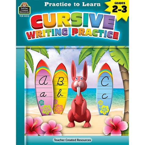 While cursive in english is taught in all schools, it isn't widely used in everyday writing. Practice to Learn: Cursive Writing Practice Grades 2-3 ...