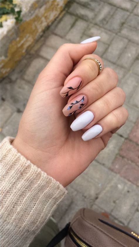 If you're looking for an elegant look, this design is perfect. Peach Natural Short Coffin Nails - Nail and Manicure Trends