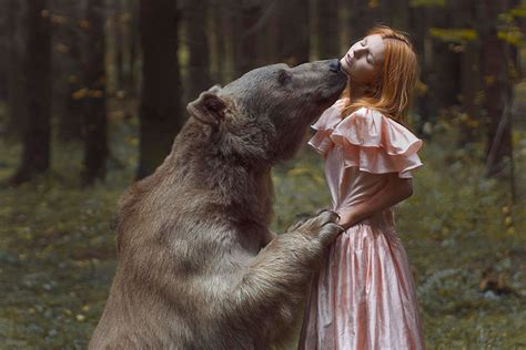 China super star face swap 锦鲤杨超越条状跳蛋. Real Animals Pose With Humans In Mystical Photographs By ...