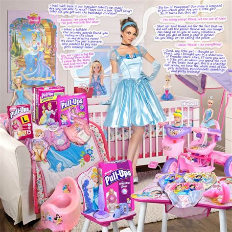 Diaper captions baby captions prissy sissy sissy boy baby doll nighties disney princess characters. littleprincesserin: " Hello my friends! A new arrival is ...