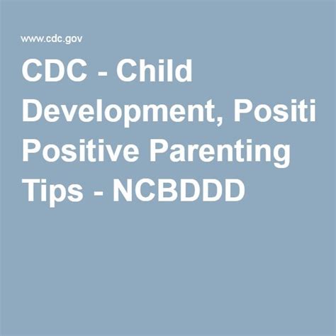 Child Development Positive Parenting Tips | Parenting ...