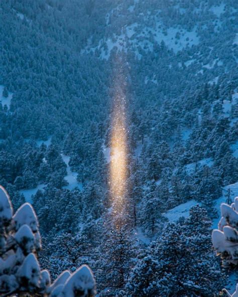 A ring around the sun or moon means rain or. A sun pillar, "A halo phenomenon in which a vertical ...