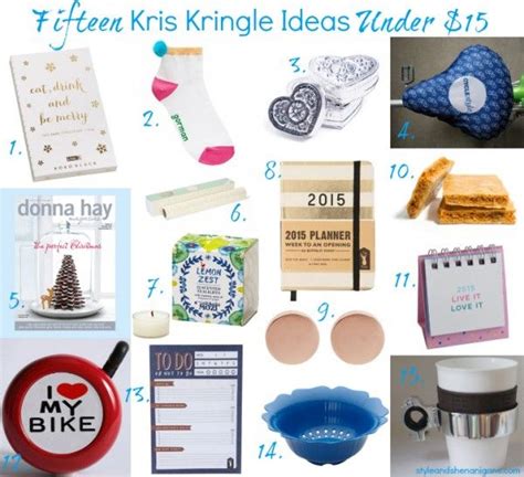 The perfect gift this christmas! 15 Kris Kringle Ideas Under $15 for Christmas 2014 ...