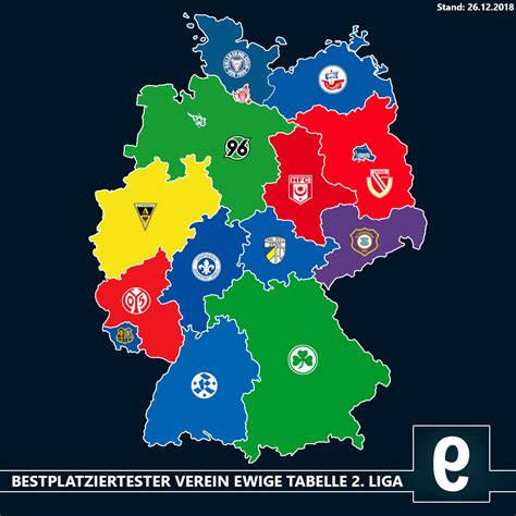 Die bundesliga 2019/20 war die 57. 2. Bundesliga Karte 20/21 - 2. Bundesliga 2019/2020 ...