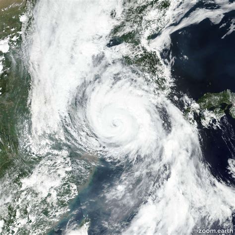 Typhoon Bavi (Igme) 2020 | Zoom Earth