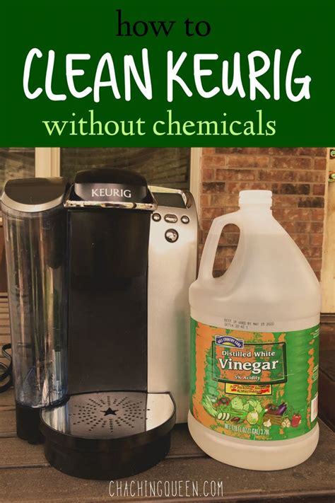 Cleaning the outside of the coffee maker with bleach is about as far as you should go. How to Clean A Keurig Coffee Maker with Vinegar | Cleaning ...