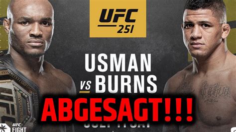 Burns fight card saturday night in las vegas. TITELKAMPF ABGESAGT! USMAN VS BURNS FÄLLT AUS! - YouTube