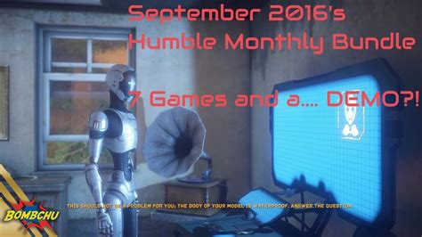 It claims to be a monthly subscription service that offers $100+ worth of video games for a low cost of $12 per month. Humble Monthly Bundle | September 2016 Review - YouTube