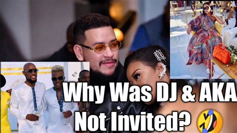 To keep it private, the wedding was attended by close friends and families of the couple. Why DJ Zinhle And AKA Were Not Invited To Somizi And ...