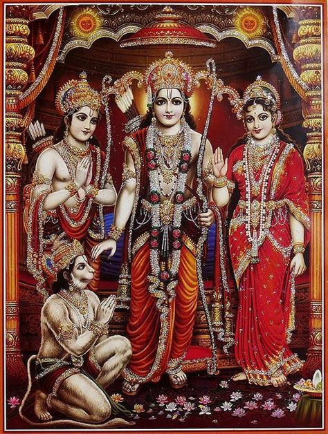 Lord shri ram wallpapers free download. Ram Darbar - Glitter Poster in 2020 | Lord rama images ...