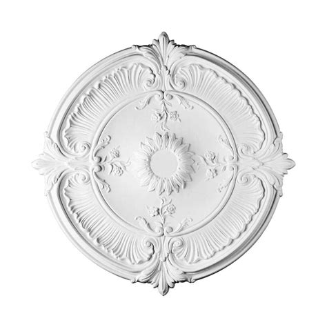 Ceiling medallions or rosettes allow you to create a sophisticated and refined decor in almost any style. Ceiling Medallion Luxxus Collection - 700mm White