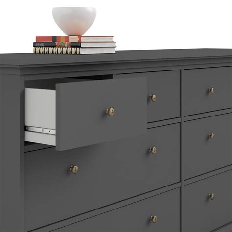 Tvilum loft 4 drawer chest tvilum top furniture stores drawers. Tvilum Sonoma 8 Drawer Double Dresser - $490.1100 | OJCommerce