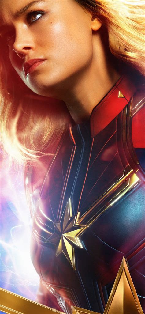 Why would you not want her headlining a marvel film? 1242x2688 Brie Larson As Carol Danvers In Captain Marvel ...