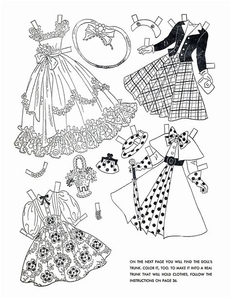 Free printable colorings pages to print and color. Golden Girls Coloring Book New Dresses Paper Dolls Outfits Colouring | Paper dolls clothing ...