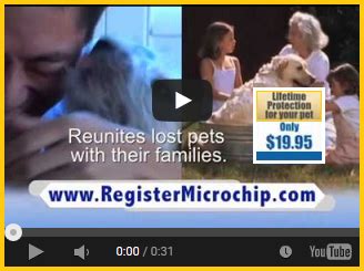 Registration is a simple thing ready to print, post, or text. Pet Chip Registry US - Pet Chip Registry