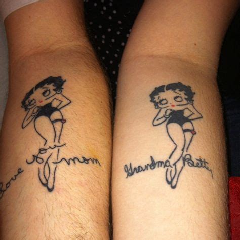 Grey ink betty boop nurse tattoo on leg calf. 29 Betty Boop tattoos ideas | betty boop tattoos, betty boop, boop