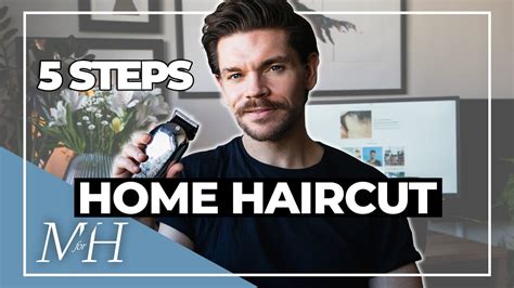 We'll blend the two lengths later to. How To Cut Hair At Home | Men's Lockdown Haircut - YouTube
