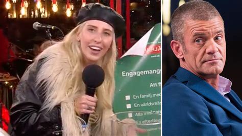 ❤️💚❤️ det är ju ett speciellt år, och som det ser ut nu…» Musikhjälpen 2018: Peg Parneviks kaxiga hälsning till pappan