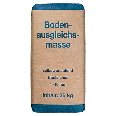 Garantierte dauertiefpreise, beratung und service bei hornbach. Bodenausgleichsmasse (25 kg, 1 - 10 mm) | BAUHAUS