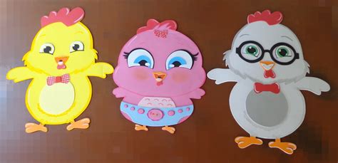 Parabéns pra você 30min de música infantil de aniversário com galinha baby hoje é o dia da galinha baby, a família. 3 Painéis da turma galinha baby rosa em eva no Elo7 | Manumilly (1416299)