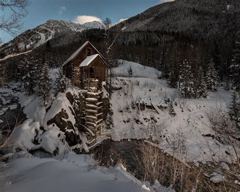 Hours may change under current circumstances Crystal Mill, Colorado in snow. | House styles, Crystal ...