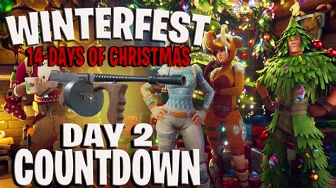 For status updates and service issues check out @fortnitestatus. FORTNITE - WINTERFEST EVENT ( 14 DAYS OF CHRISTMAS ) DAY 2 ...
