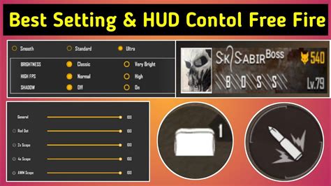 Basic, sensitivity, controls, auto pickup, and sound settings. best settings free fire 2020 | best control setting for ...