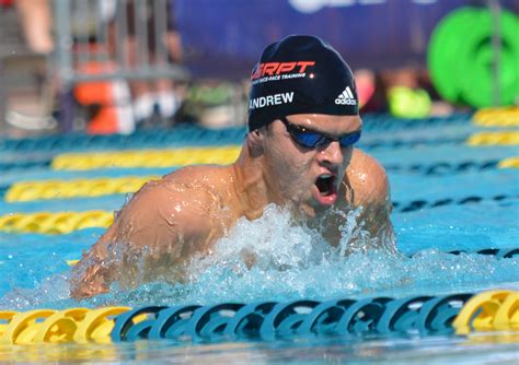 Olympic team swimming trials at chi. Michael Andrew and Jay Litherland Tie in Men's 200 IM in ...