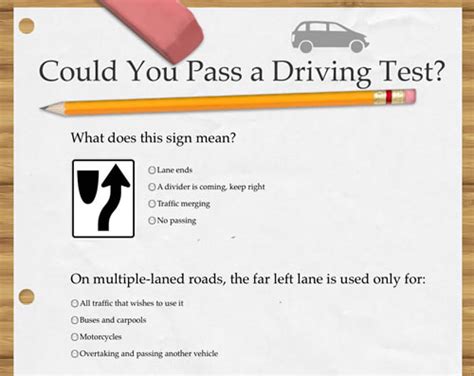 Starting out in an empty parking lot or residential street with low traffic to gain confidence. Could you pass a driving test?
