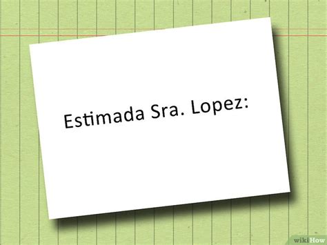 Diese beispiele können umgangssprachliche wörter. Brief Formal Spanisch