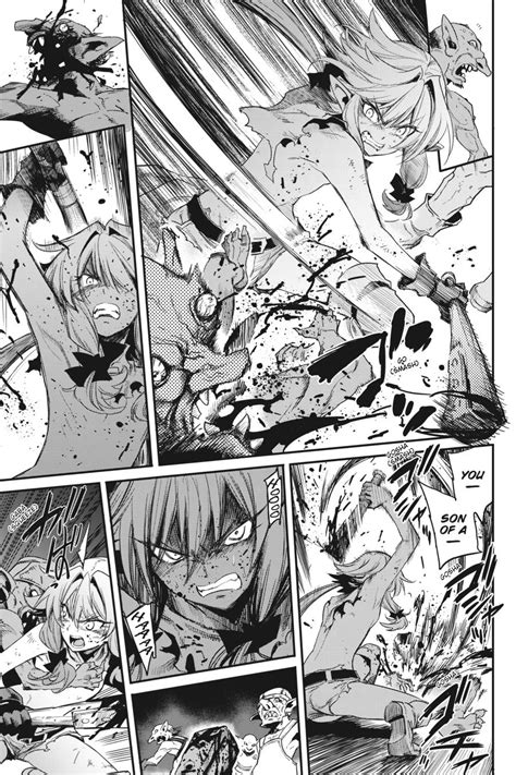 The goblin cave thing has no scene or indication that female goblins exist in that universe as all the male goblins are living together and capturing male adventurers to constantly mate with. Goblin Slayer Chapter 23 - Read Goblin Slayer Manga Online ...