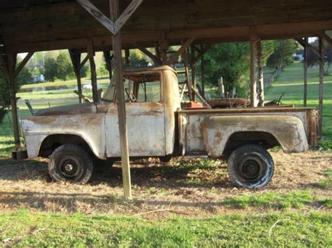 Army international harvester m10a 10k rough terrain forklift. 1960 International Harvester 4X4 Pickup Truck Model B-102 ...