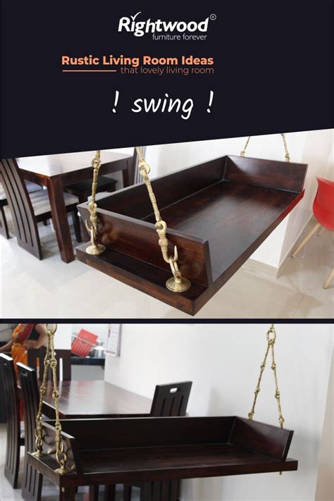 Modern elegant swing/jhula design ideas collection#staytunedstaytrendy #swing #floatingchairjhula design for home. wooden swing / jhula for living room #livingroom # ...